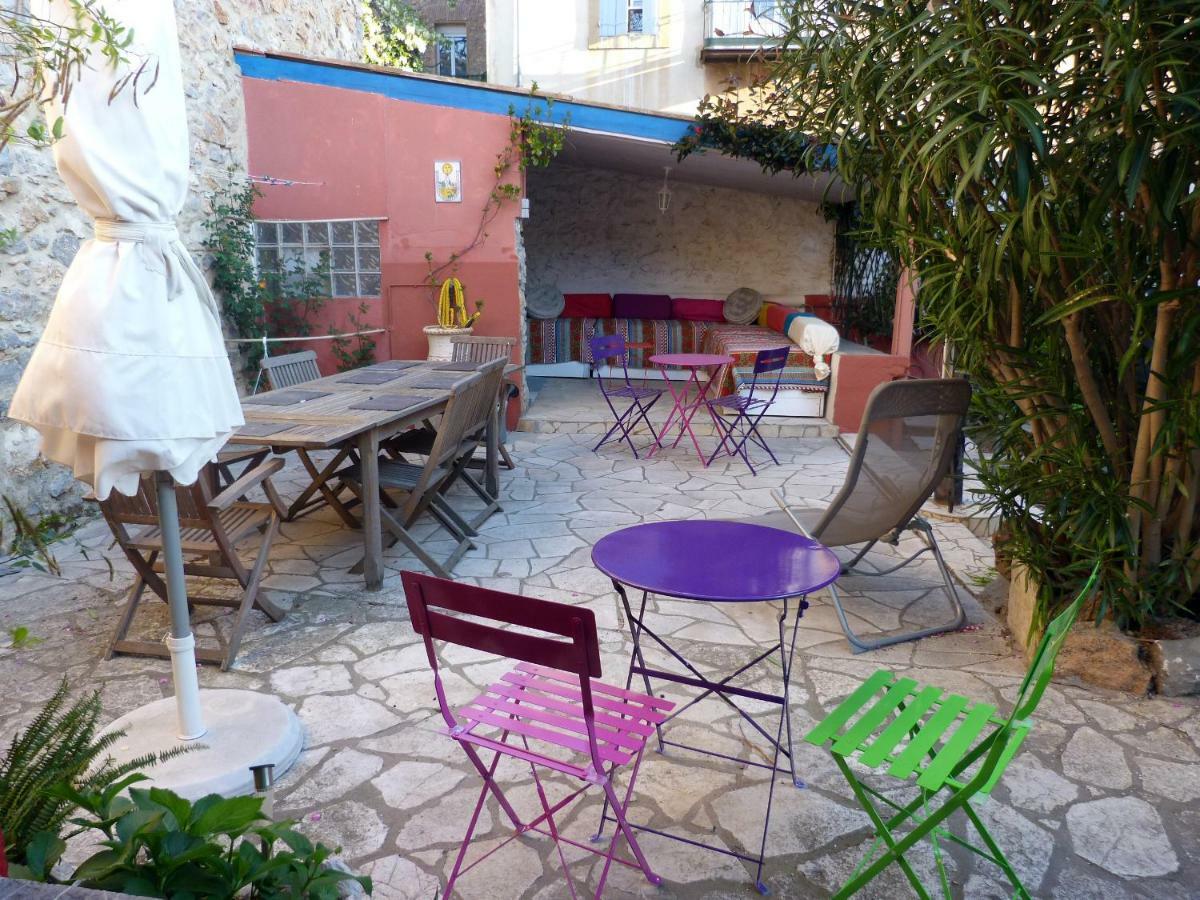 L'Abri Du Vent Bed and Breakfast Fitou Exteriör bild